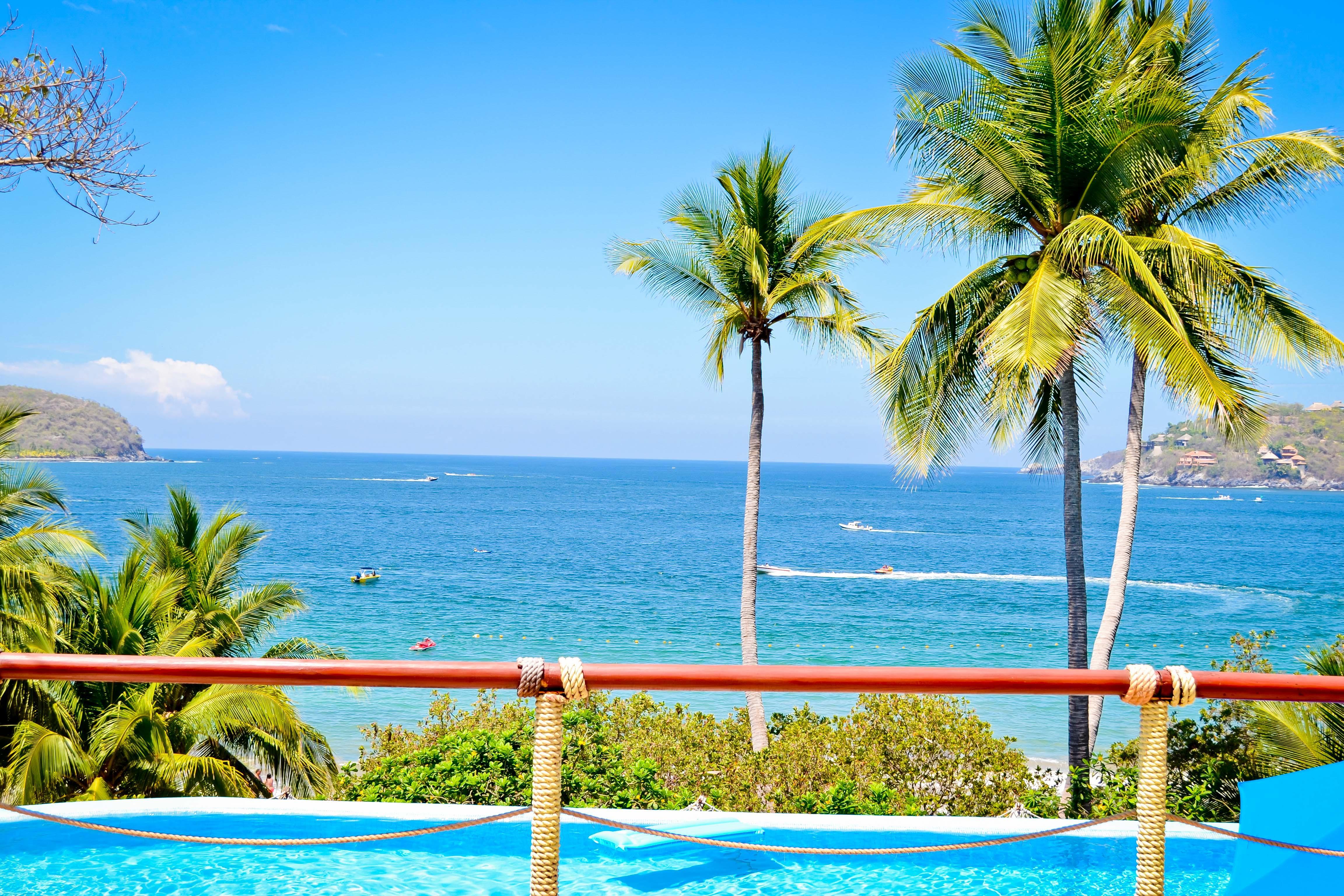 Hotel Catalina Beach Resort Zihuatanejo Exteriör bild