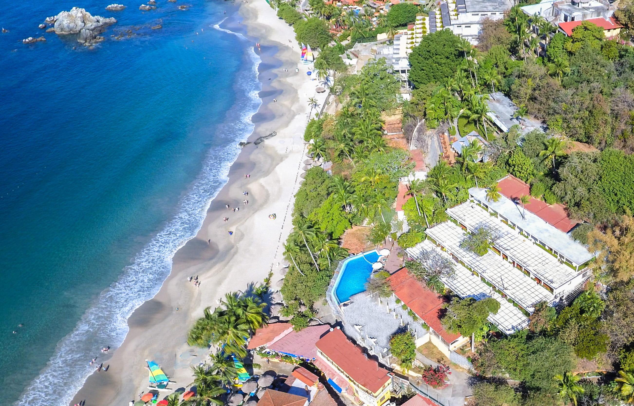 Hotel Catalina Beach Resort Zihuatanejo Exteriör bild