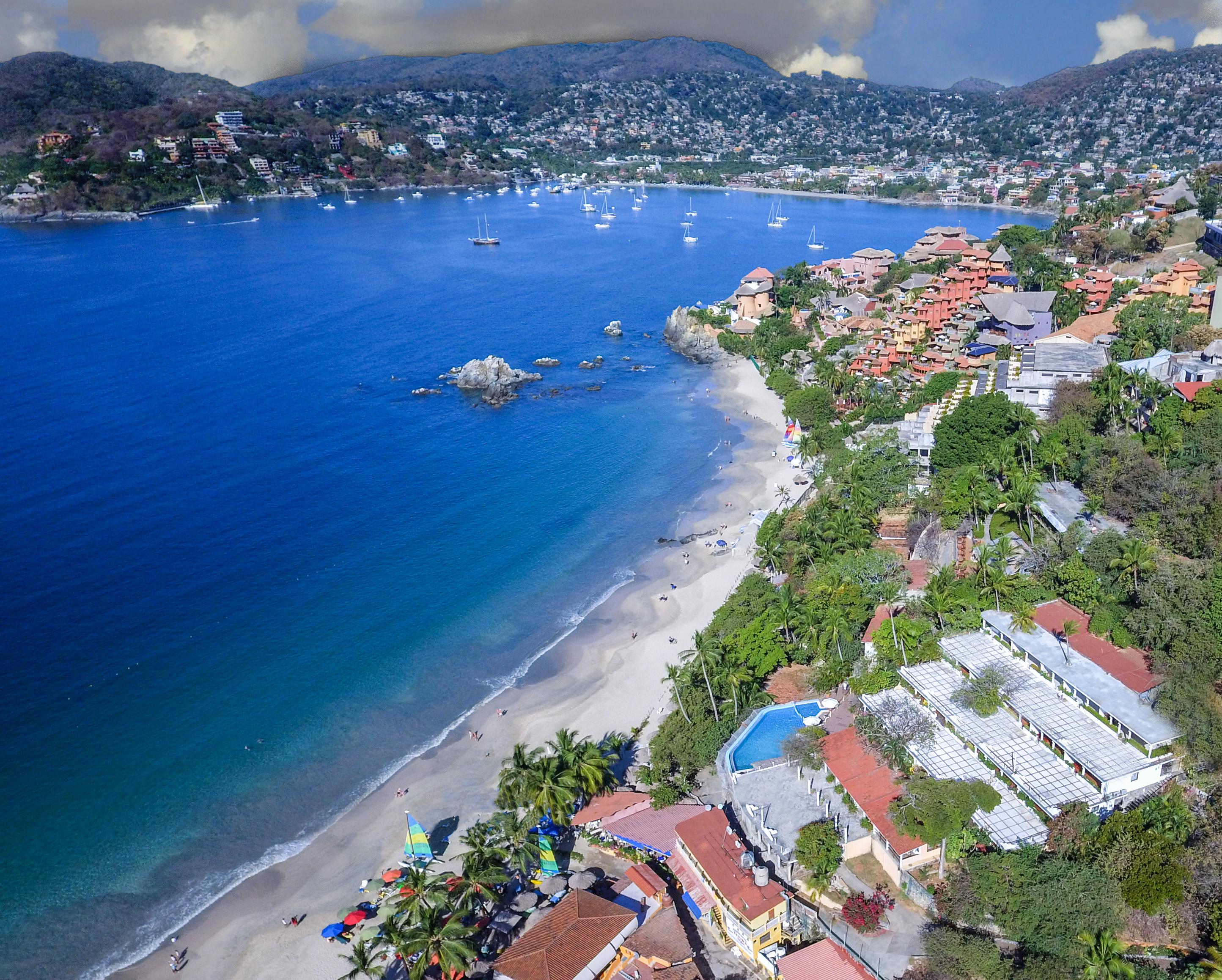Hotel Catalina Beach Resort Zihuatanejo Exteriör bild
