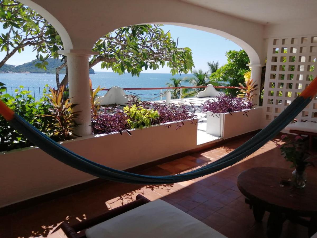 Hotel Catalina Beach Resort Zihuatanejo Exteriör bild